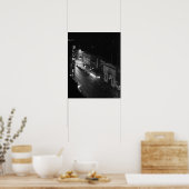 Harlem bei Nacht, 1941. Vintages Foto Poster (Küche)