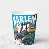 Harlem Blues Paper Cup Pappbecher (Rückseite)