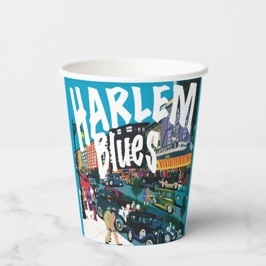 Harlem Blues Paper Cup Pappbecher (Rückseite)