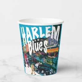 Harlem Blues Paper Cup Pappbecher