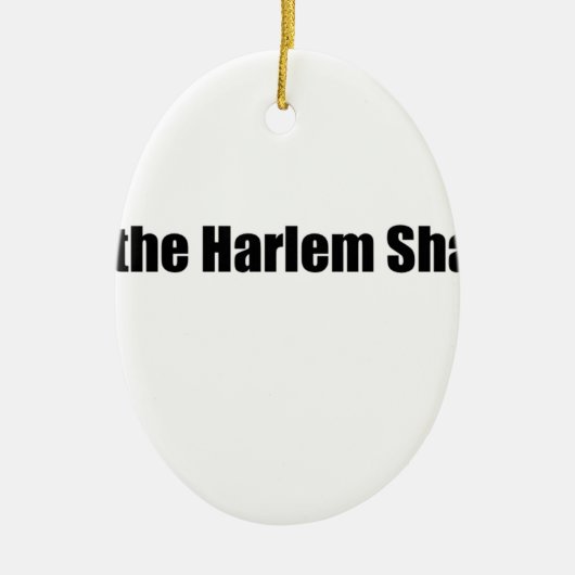 Harlem-Erschütterung! Keramikornament (Vorne)
