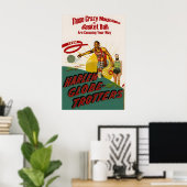 Harlem Globetrotters 1950s Vintage Promo Poster (Heimbüro)