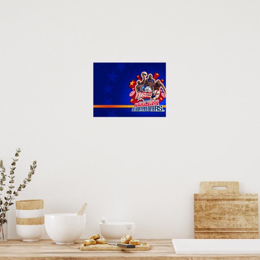 Harlem GlobeTrotters Group Picture Poster (Küche)
