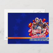 Harlem GlobeTrotters Group Picture Postkarte (Vorne/Hinten)