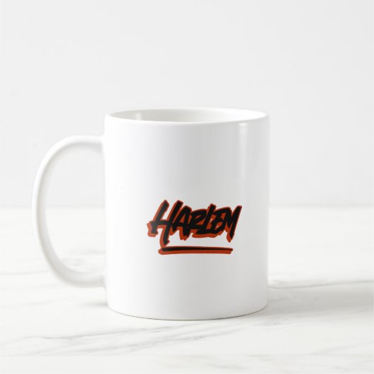 Harlem Graffiti Style Coffee Tasse (Links)