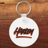 Harlem Graffiti Style Schlüsselanhänger (Rückseite)
