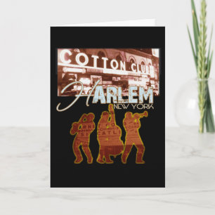 Harlem Greeting Card Karte