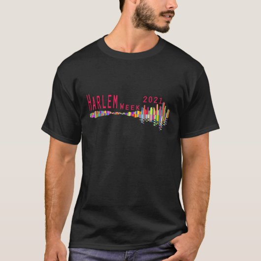 Harlem Harlem Week Harlem World aus eigener Kraft T-Shirt (Vorderseite)