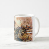 Harlem Hell Fighters Séchault H. Charles McBarron Kaffeetasse (VorderseiteRechts)