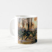 Harlem Hell Fighters Séchault H. Charles McBarron Kaffeetasse (Vorderseite Links)
