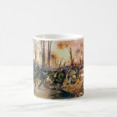 Harlem Hell Fighters Séchault H. Charles McBarron Kaffeetasse (Mittel)