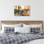Harlem Hell Fighters Séchault H. Charles McBarron Leinwanddruck (Insitu (Schlafzimmer))