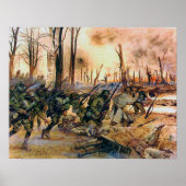 Harlem Hell Fighters Séchault H. Charles McBarron Poster (Vorne)