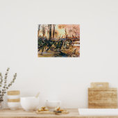 Harlem Hell Fighters Séchault H. Charles McBarron Poster (Küche)