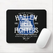 Harlem Hellfighters Vintage Schwarze Militärgeschi Mousepad (Mit Mouse)