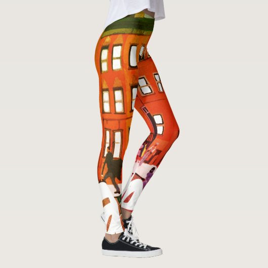 Harlem Inspiriert Leggings (Rechts)