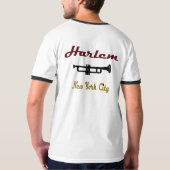 Harlem-Jazz NYC T-Shirt (Schwarz voll)