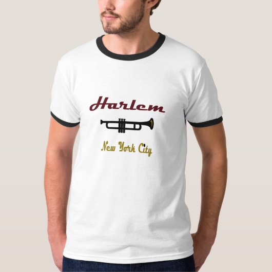 Harlem-Jazz NYC T-Shirt (Vorderseite)