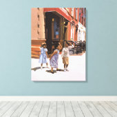 Harlem Jig 2001 Leinwanddruck (Insitu (Holzboden))