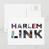 Harlem_Link_1_POSTCARD Postkarte (Vorne/Hinten)