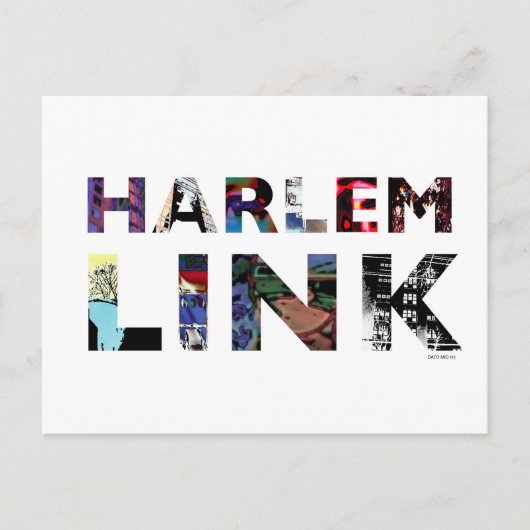 Harlem_Link_1_POSTCARD Postkarte (Vorderseite)