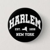 Harlem, New York Button (Vorderseite)