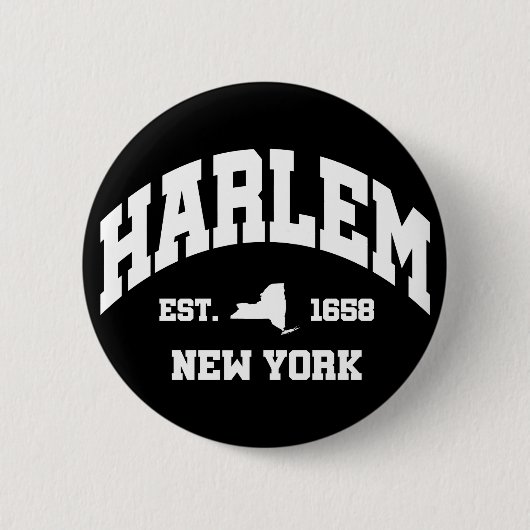 Harlem, New York Button (Vorderseite)