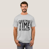 HARLEM NEW YORK CHRISTMAS TIME T - SHIRT (Vorne ganz)