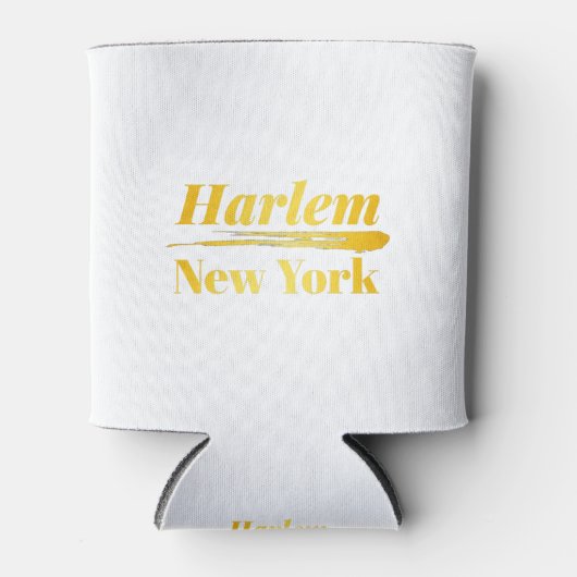 Harlem New York Gold Dosenkühler (Vorderseite)