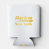Harlem New York Gold Dosenkühler (Rückseite)