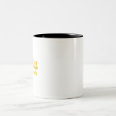 Harlem New York Gold Zweifarbige Tasse (Mittel)