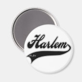 Harlem New york Magnet (Vorderseite/Rückseite)