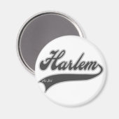 Harlem New York Magnet (Vorderseite/Rückseite)