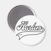 Harlem New York Magnet (Vorderseite/Rückseite)