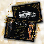 Harlem Nights Speakeasy Flapper Great Gatsby Einladung