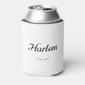 Harlem NY Dosenkühler (Kanne Rückseite)
