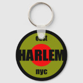 Harlem NYC Key Chain Schlüsselanhänger (Vorderseite)