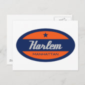 Harlem Postkarte (Vorne/Hinten)