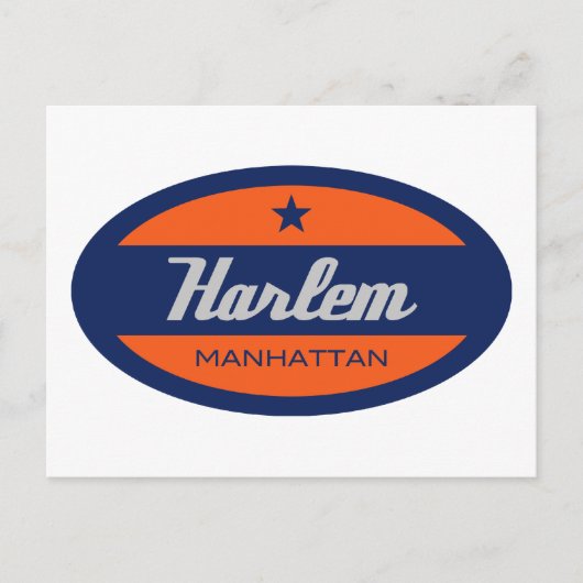 Harlem Postkarte (Vorderseite)