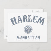 Harlem Postkarte (Vorne/Hinten)