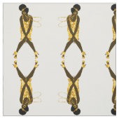 Harlem Renaissance 1920, Charleston Stoff (Muster)