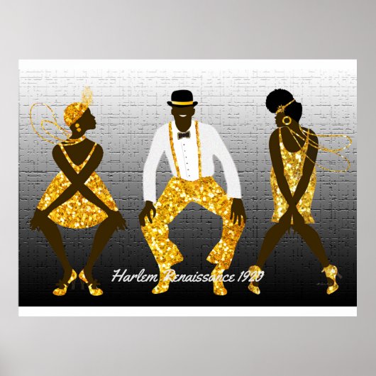 Harlem Renaissance 1920 Poster (Vorne)