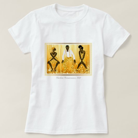 Harlem Renaissance 1920 T-Shirt (Design vorne)