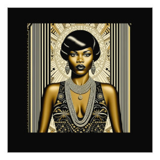 Harlem Renaissance 1920er-1930er Art Deco-Ambrose Fotodruck