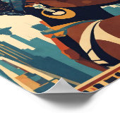 Harlem Renaissance Abstrakt Poster (Ecke)