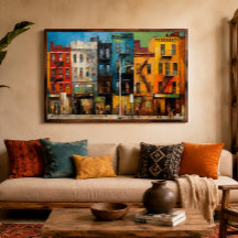 Harlem Renaissance-Acryl-Wandkunst