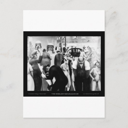 Harlem Renaissance Art - "Black Belt" Postkarte (Vorderseite)