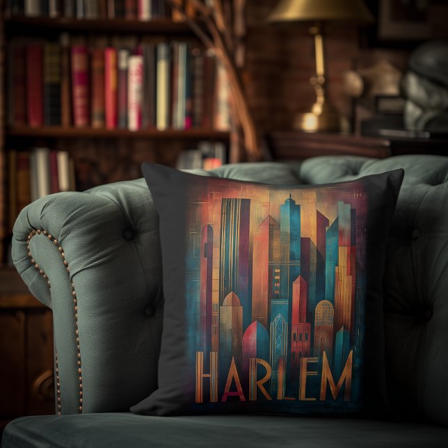 Harlem Renaissance Art Deco Kissen (Von Creator hochgeladen)
