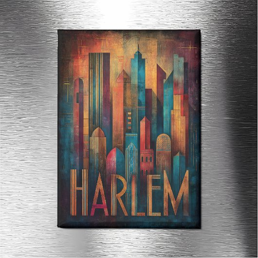 Harlem Renaissance Art Deco Magnet