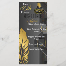 Harlem Renaissance Birthday Einladung